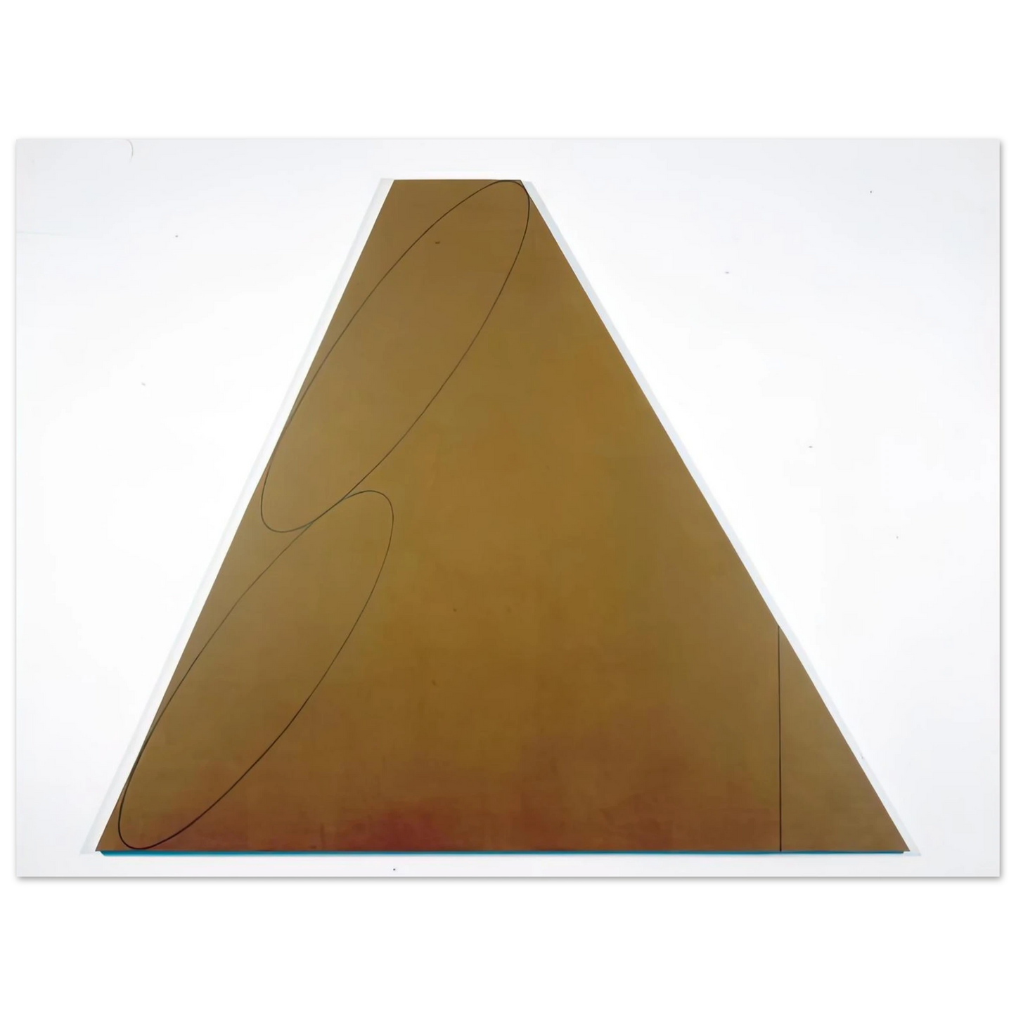 Robert Mangold - PLANE FIGURE III 1992 Fine Art Poster - Default Title