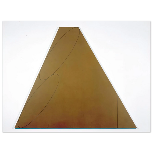 Robert Mangold - PLANE FIGURE III 1992 Fine Art Poster - Default Title