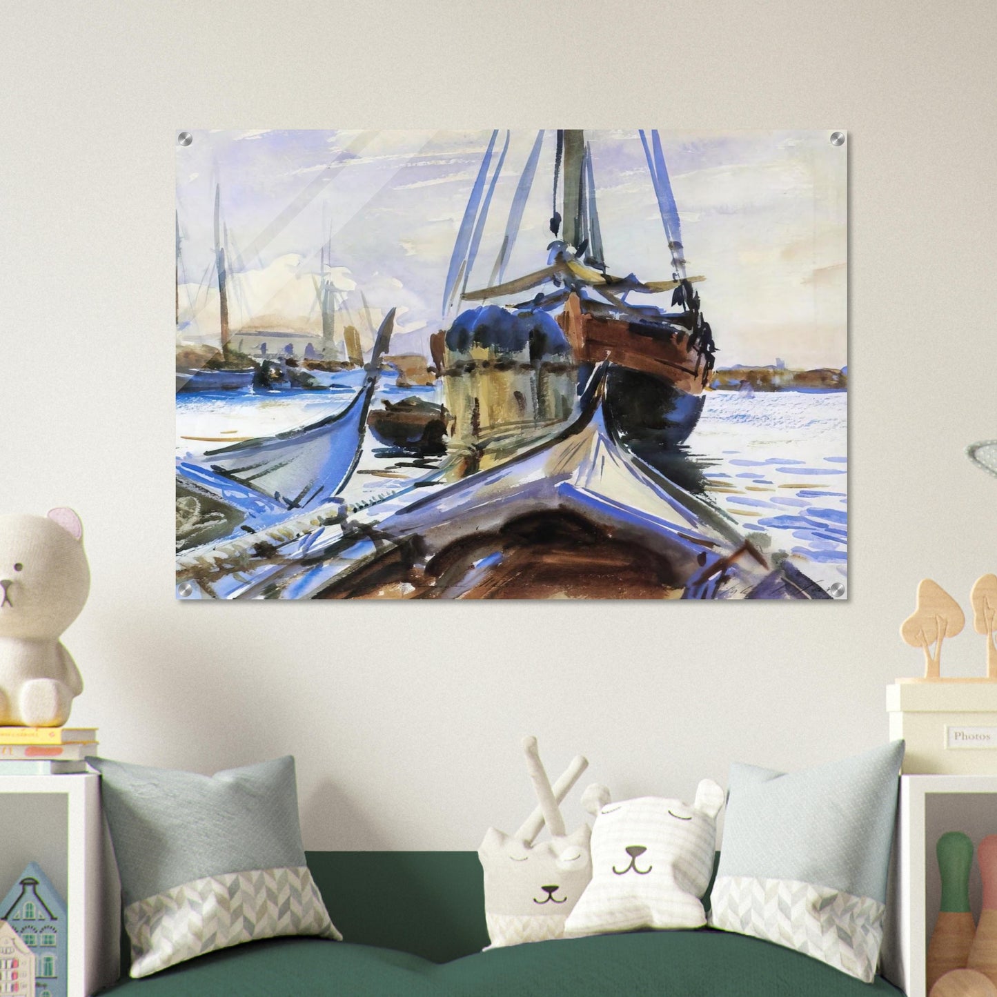 Venice - John Singer Sargent Acrylic Print - 70x100 cm / 28x40″ inches | John Singer Sargent Wall Art | John Singer Sargent Prints