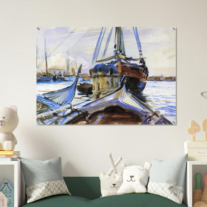 Venice - John Singer Sargent Acrylic Print - 70x100 cm / 28x40″ inches | John Singer Sargent Wall Art | John Singer Sargent Prints