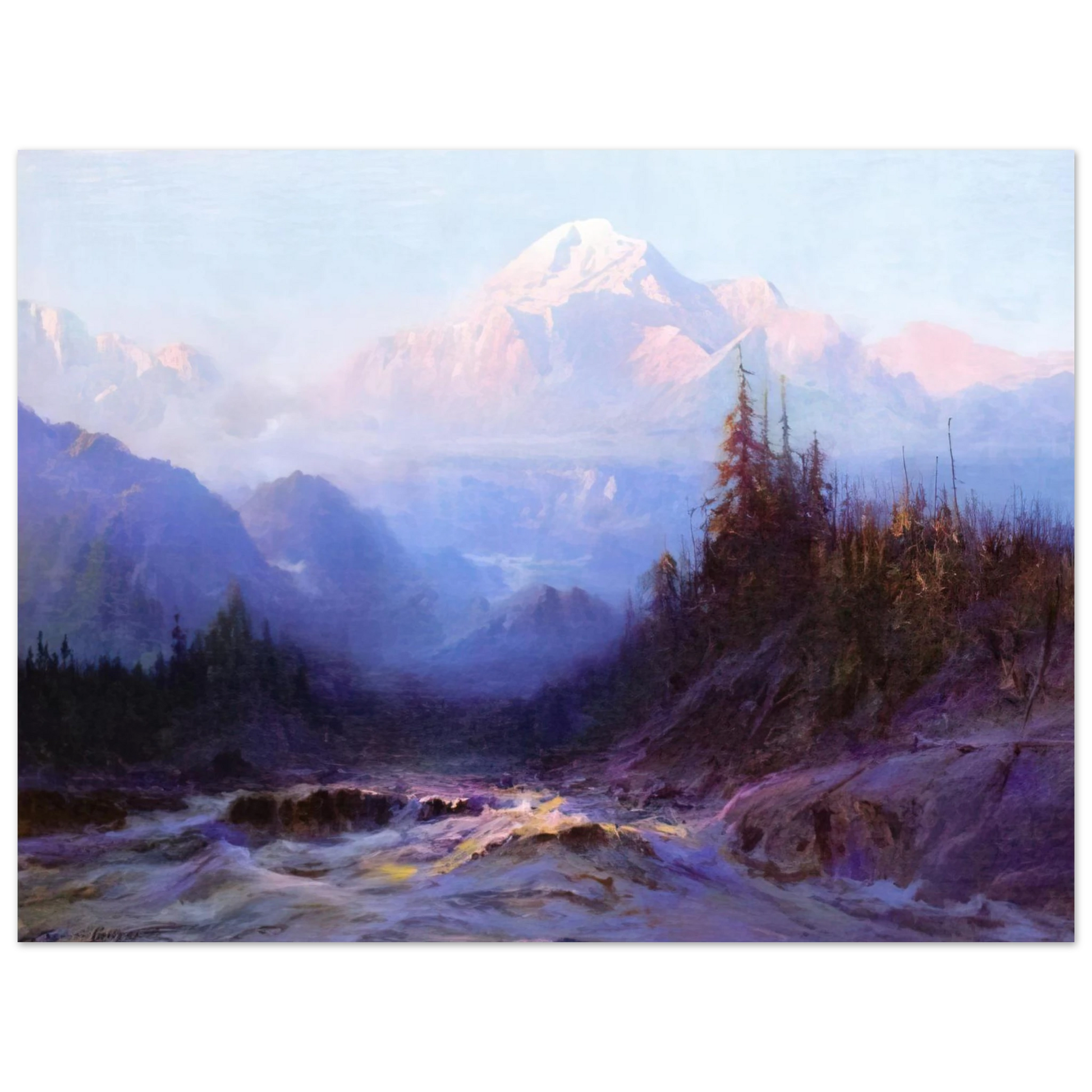 Sydney Laurence - Mount McKinley - 1925 Fine Art Poster - Default Title