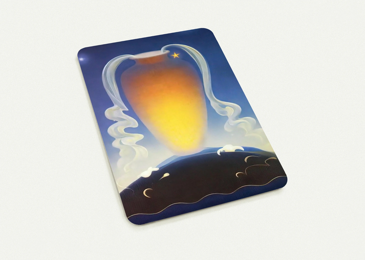 Even Song - 1930 By Agnes Lawrence Pelton Pack of 10 Post Cards | Agnes Lawrence Pelton Post Cards | A6 (10.5 x 14.8 cm) - 4.1 x 5.8 inches