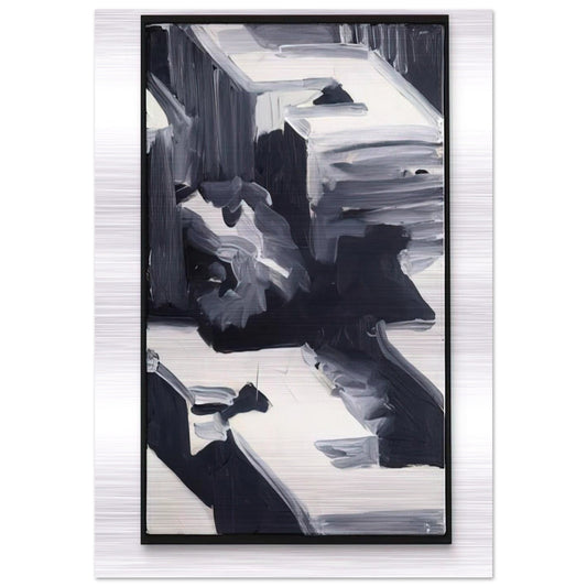 TOWNSCAPE 1968 1 - Gerhard Richter Brushed Aluminum Print - 70x100 cm / 28x40 inches | Gerhard Richter Aluminum Print | Gerhard Richter Prints