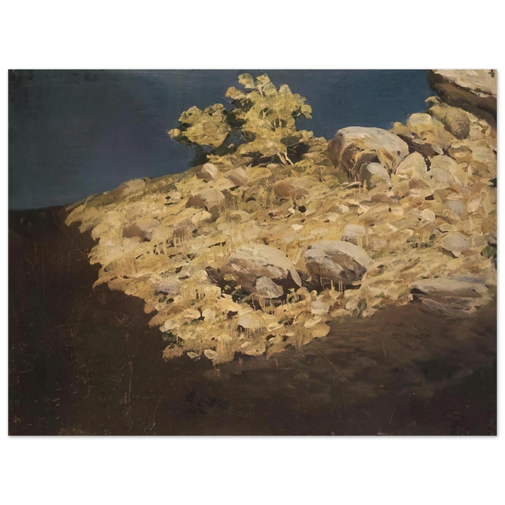 Arkhyp Kuindzhi - Mountain slope. Crimea  75x100 cm / 30x40inches Fine Art Poster