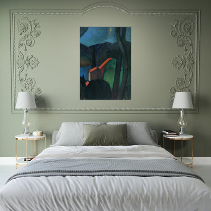 MARTIGUES LANDSCAPE 1908 - Andre Derain Brushed Aluminum Print - 70x100 cm / 28x40 inches | Andre Derain Aluminum Print | Andre Derain Prints