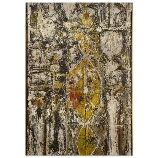 Cascella II - Richard Pousette-Dart Brushed Aluminum Print - 70x100 cm / 28x40 inches | Richard Pousette-Dart Aluminum Print | Richard Pousette-Dart Prints