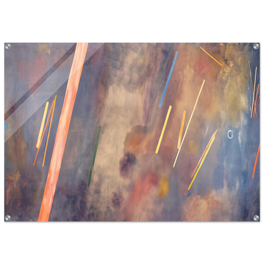 For William Blake - 1968 - Ronnie Landfield Acrylic Print - 70x100 cm / 28x40″ inches