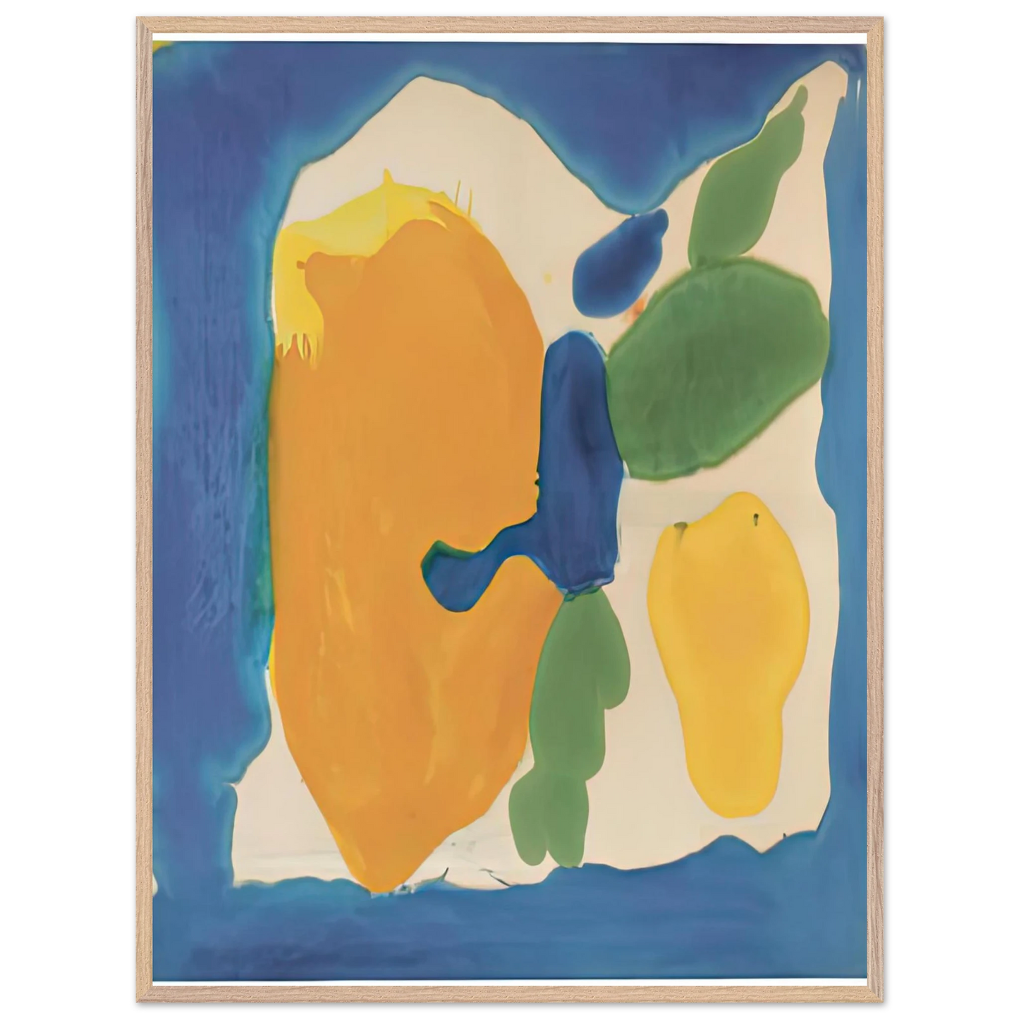 Helen Frankenthaler - Provincetown Window, 1963-64- Wall Art - 30x40 cm / 12x16 inches - Fine Art Poster - -
