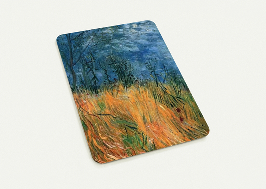 Edge of a Wheatfield with Poppies By Vincent van Gogh Pack of 10 Post Cards | Vincent van Gogh Post Cards | A6 (10.5 x 14.8 cm) - 4.1 x 5.8 inches