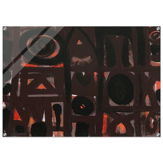 Night Forms - 1950 - Adolph Gottlieb Acrylic Print - 70x100 cm / 28x40″ inches