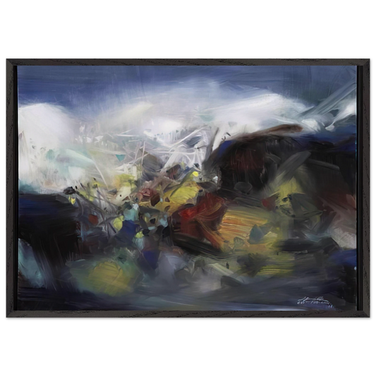 EQUINOX 2007 - Chu teh Chun Framed Art Print – Black Wooden Frame - Default Title - -Framed Art Print