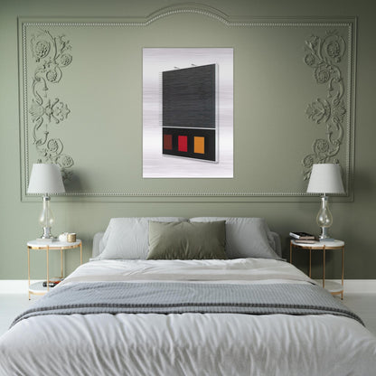 TES GRANDES Y PEQUENAS 1999 - Jesus Rafael Soto Brushed Aluminum Print - 70x100 cm / 28x40 inches | Jesus Rafael Soto Aluminum Print | Jesus Rafael Soto Prints