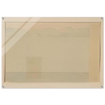 Lago d'Orta - 1956 - Antonio Calderara Acrylic Print - 70x100 cm / 28x40″ inches | Antonio Calderara Wall Art | Antonio Calderara Prints