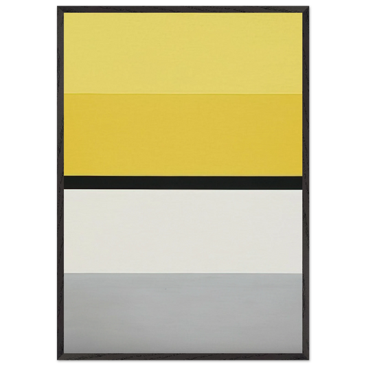 Dominican - Ellsworth Kelly Framed Art Print – Black Wooden Frame - Default Title - -Framed Art Print