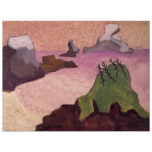 Milton Avery - Oregon Coast - 1947 Fine Art Poster - Default Title