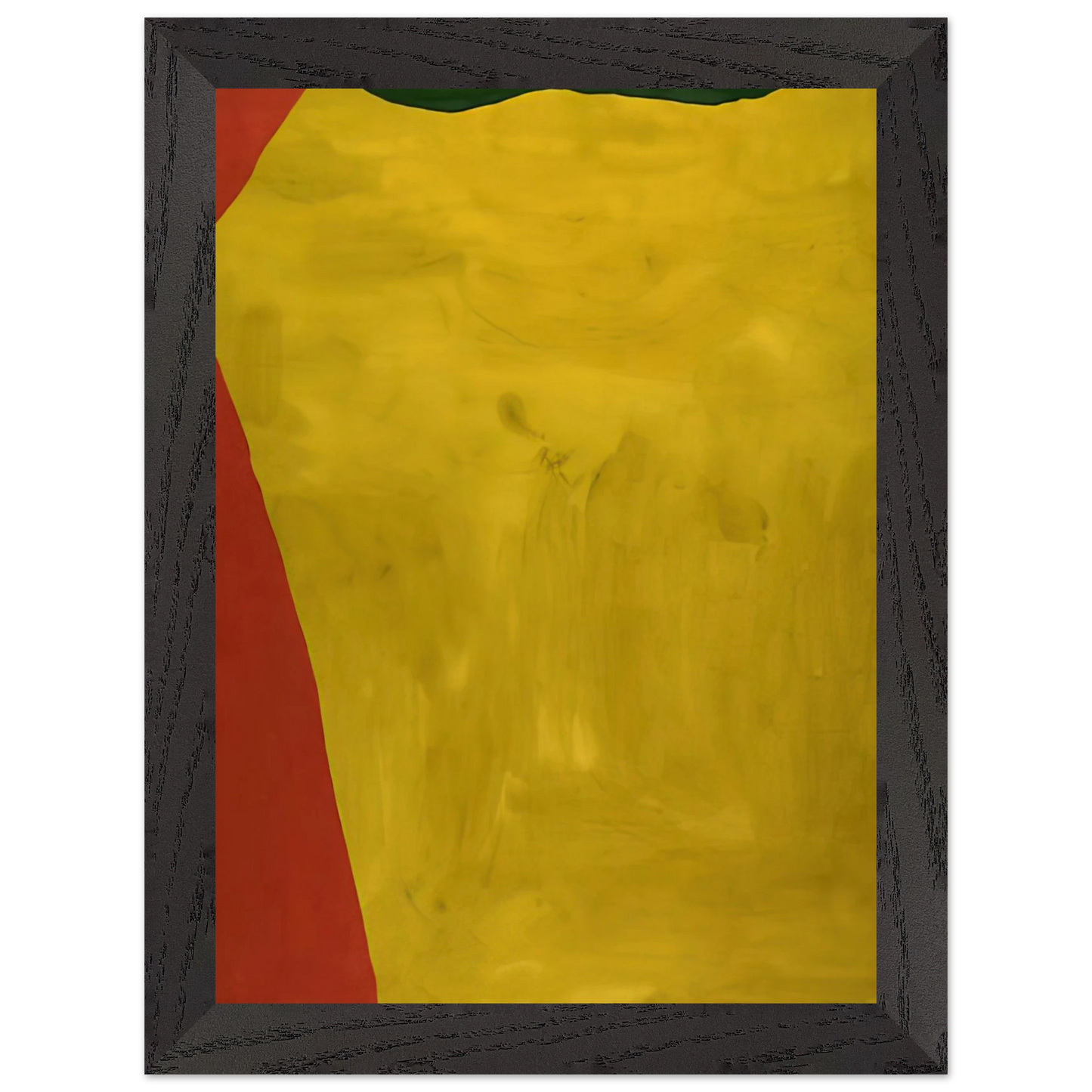 Helen Frankenthaler - Blessing of the Fleet - 1969 Wall art - 13x18 cm / 5x7 inches - Premium Wooden Framed Poster With Fine Art Paper - Black frame