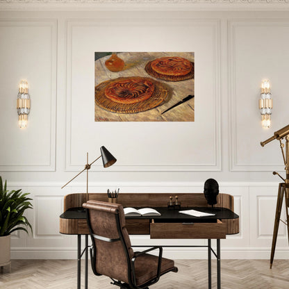 The Galettes - claude monet Brushed Aluminum Print - 70x100 cm / 28x40 inches | claude monet Aluminum Print | claude monet Prints