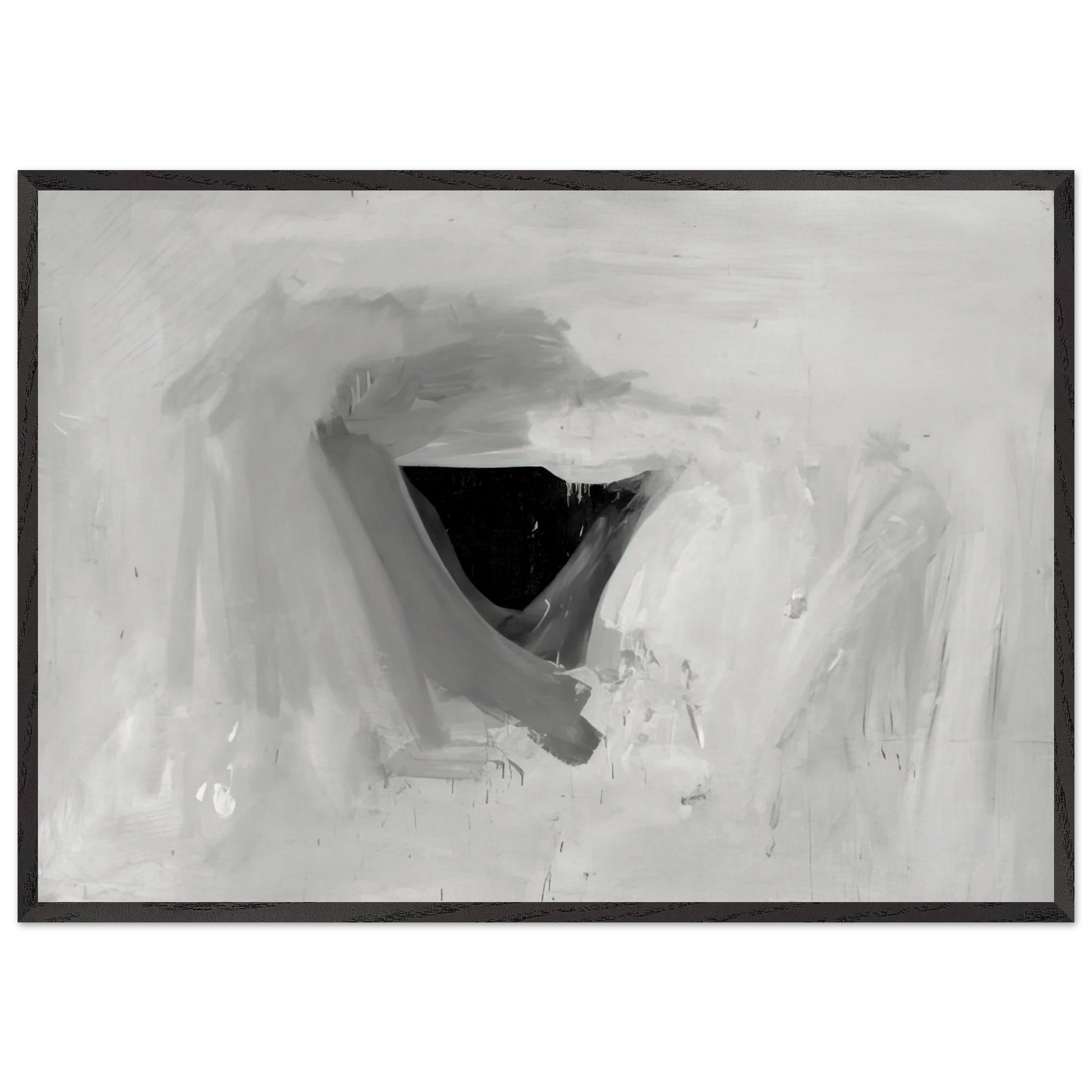 Jay DeFeoBIGEaster Lily - Jay DeFeo Framed Art Print – Black Wooden Frame - Default Title - -Framed Art Print