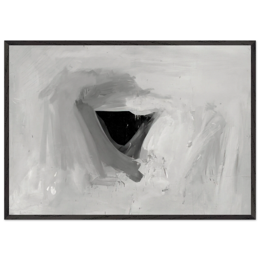 Jay DeFeoBIGEaster Lily - Jay DeFeo Framed Art Print – Black Wooden Frame - Default Title - -Framed Art Print