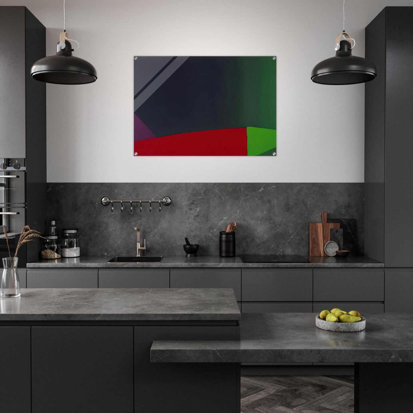 6.3.66 - 1966 - John Hoyland Acrylic Print - 70x100 cm / 28x40″ inches | John Hoyland Wall Art | John Hoyland Prints