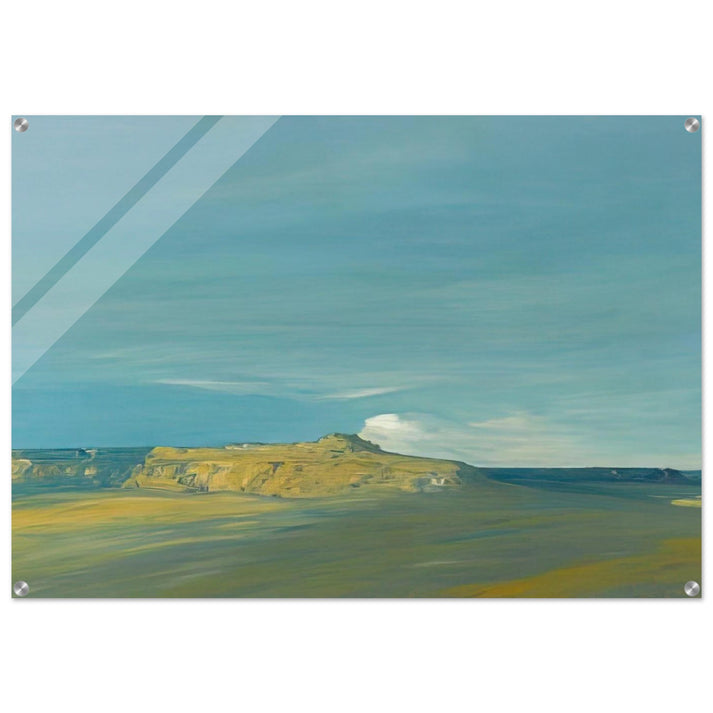 Oraibi, Hopi village, Arizona - Tonalism - Xavier Martinez Acrylic Print - 70x100 cm / 28x40″ inches