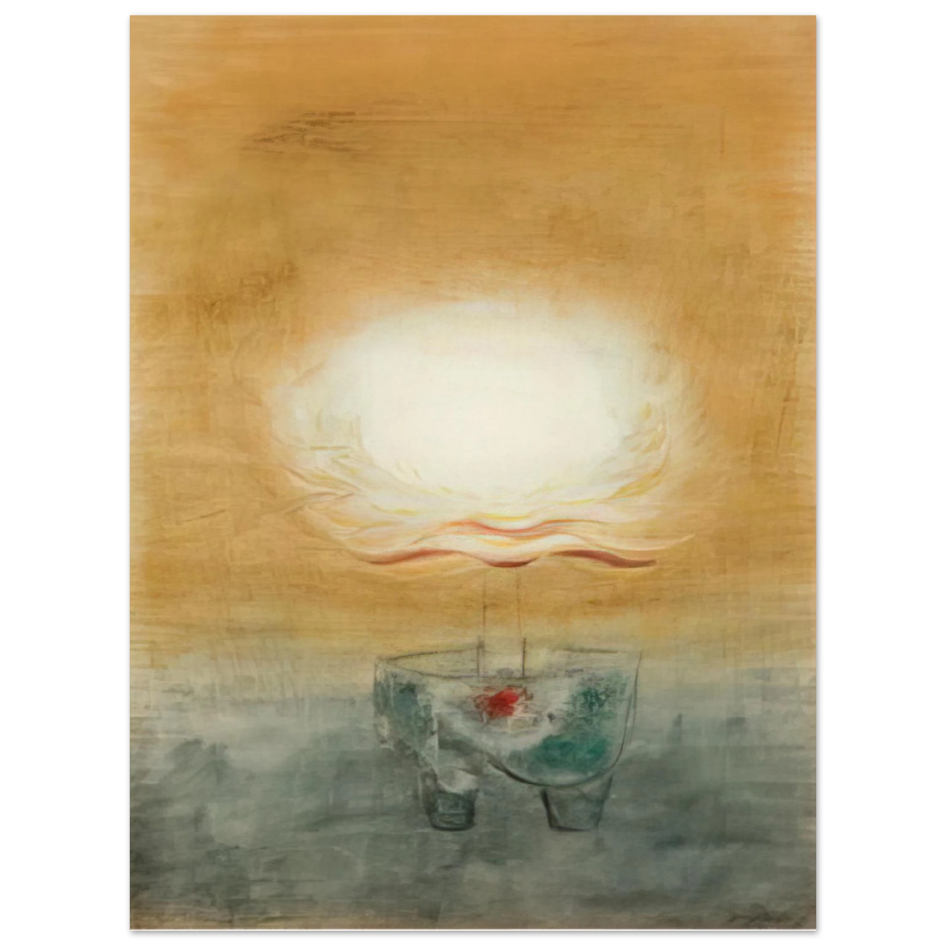 Morris Graves - Lotus - 1945 Fine Art Poster - Default Title