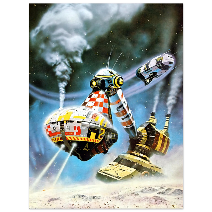 Chris Foss - Chris Foss  75x100 cm / 30x40inches Fine Art Poster
