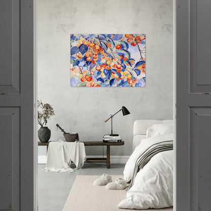 CHERRIES - Theo van Rysselberghe Acrylic Print - 70x100 cm / 28x40″ inches