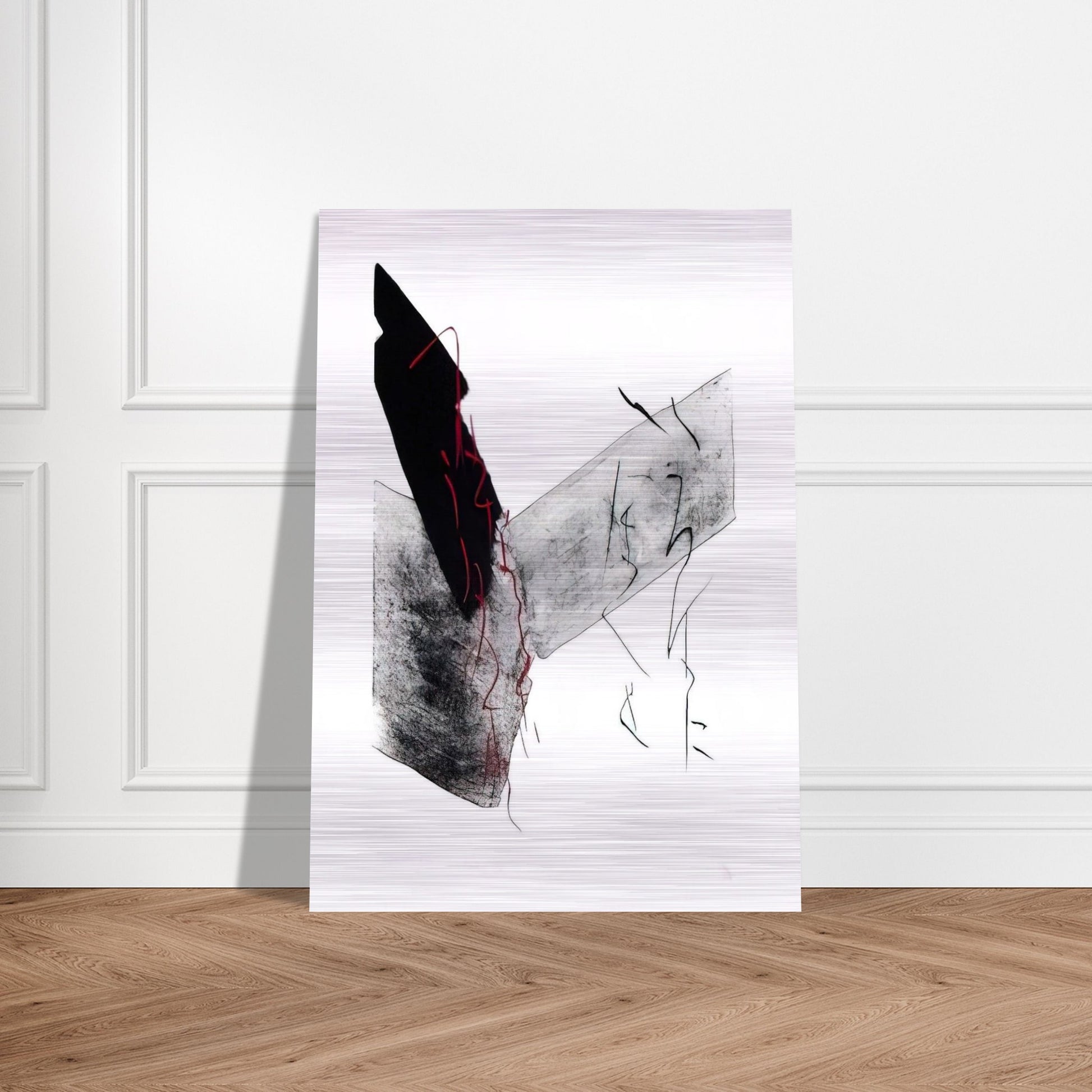 Katachi - Abstract Expressionism - Toko Shinoda Brushed Aluminum Print - 70x100 cm / 28x40 inches | Toko Shinoda Aluminum Print | Toko Shinoda Prints