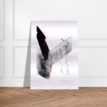 Katachi - Abstract Expressionism - Toko Shinoda Brushed Aluminum Print - 70x100 cm / 28x40 inches | Toko Shinoda Aluminum Print | Toko Shinoda Prints