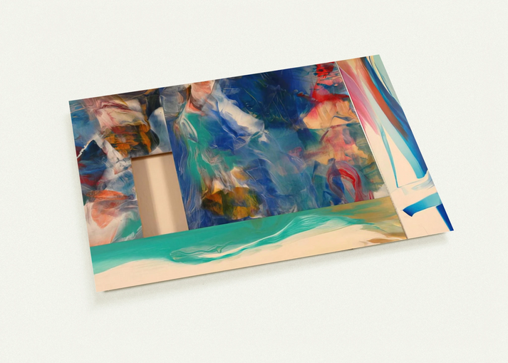 Icon By Sam Gilliam Pack of 10 Post Cards | Sam Gilliam Post Cards | A6 (10.5 x 14.8 cm) - 4.1 x 5.8 inches