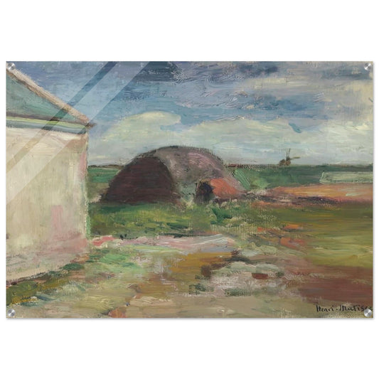 PAYSAGE DE BRETAGNE 1896 - Henri Matisse Acrylic Print - 70x100 cm / 28x40″ inches