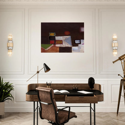 Untitled - 1948 - Victor Pasmore Brushed Aluminum Print - 70x100 cm / 28x40 inches | Victor Pasmore Aluminum Print | Victor Pasmore Prints