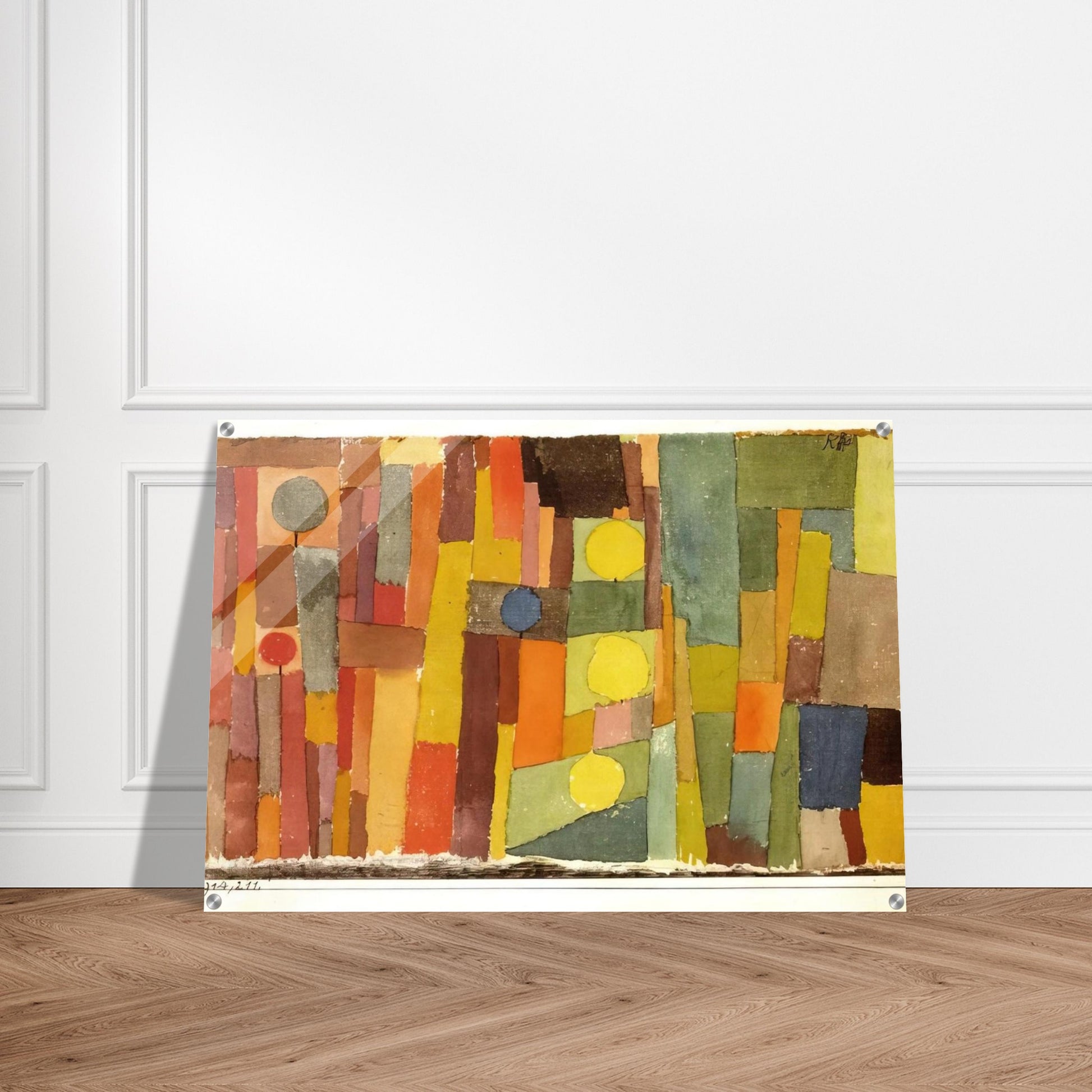 IN THE STYLE OF KAIROUAN 1914 - Paul Klee Acrylic Print - 70x100 cm / 28x40″ inches