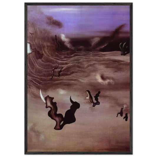 Wind - Yves Tanguy Framed Art Print – Black Wooden Frame - Default Title - -Framed Art Print