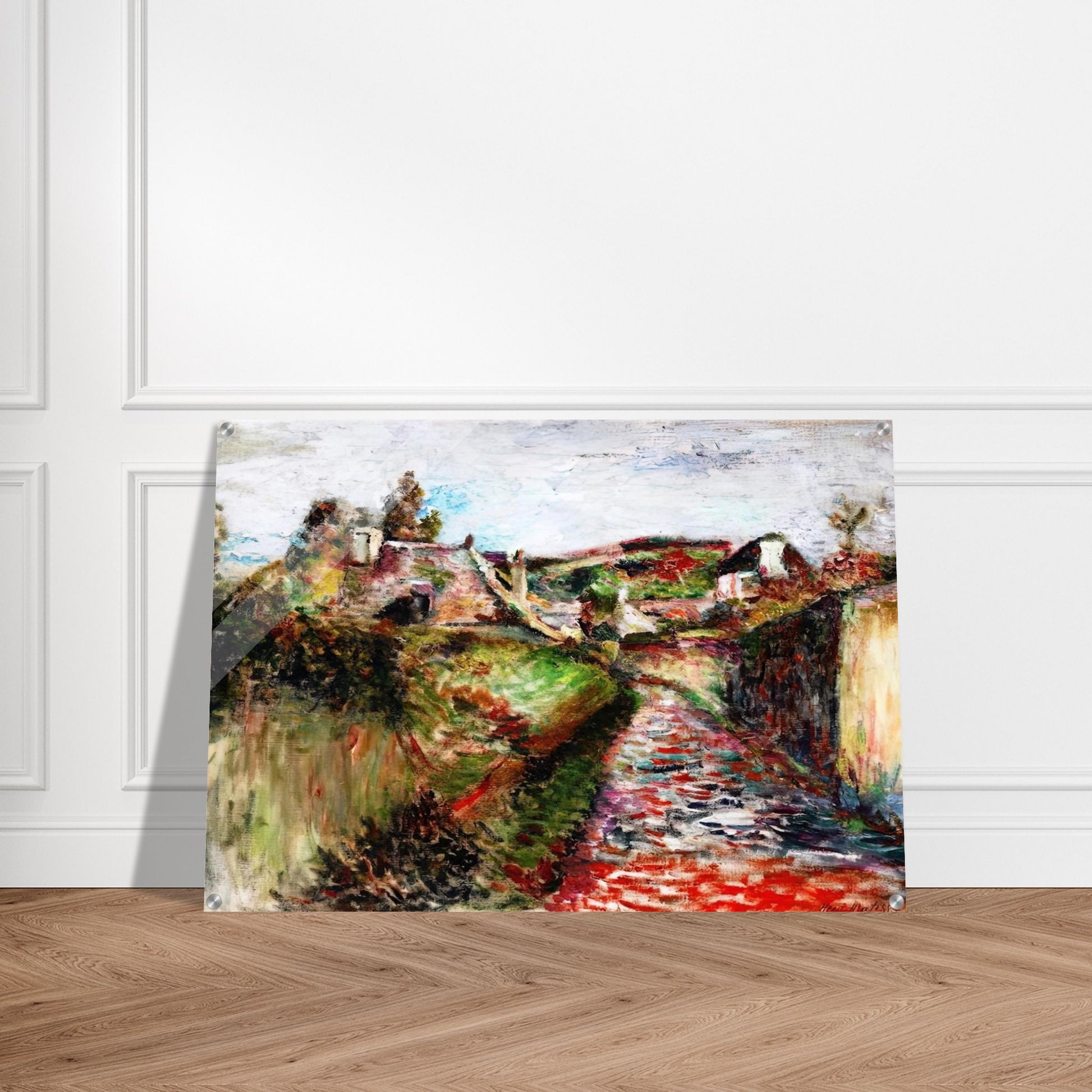 VIEW OF BELLE ILE 1897 - Henri Matisse Acrylic Print - 70x100 cm / 28x40″ inches