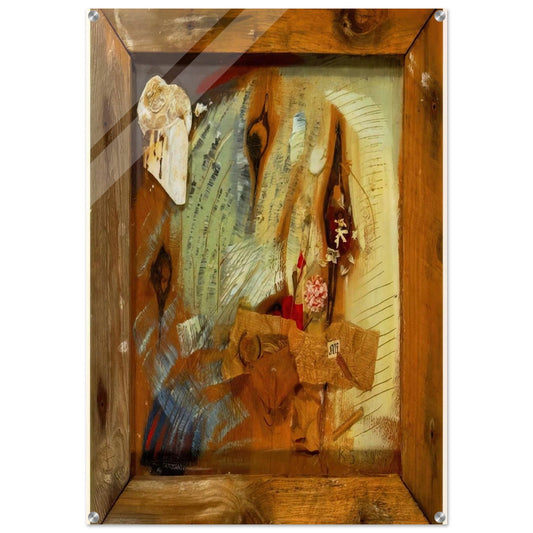 MERZBILD ALF 1939 - Kurt Schwitters Acrylic Print - 70x100 cm / 28x40″ inches