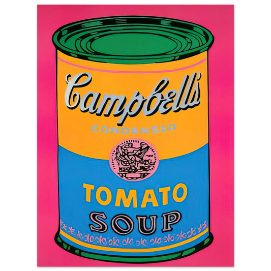 Andy Warhol - Campbell's Soup Can  Fine Art Poster - 13x18 cm / 5x7 inches