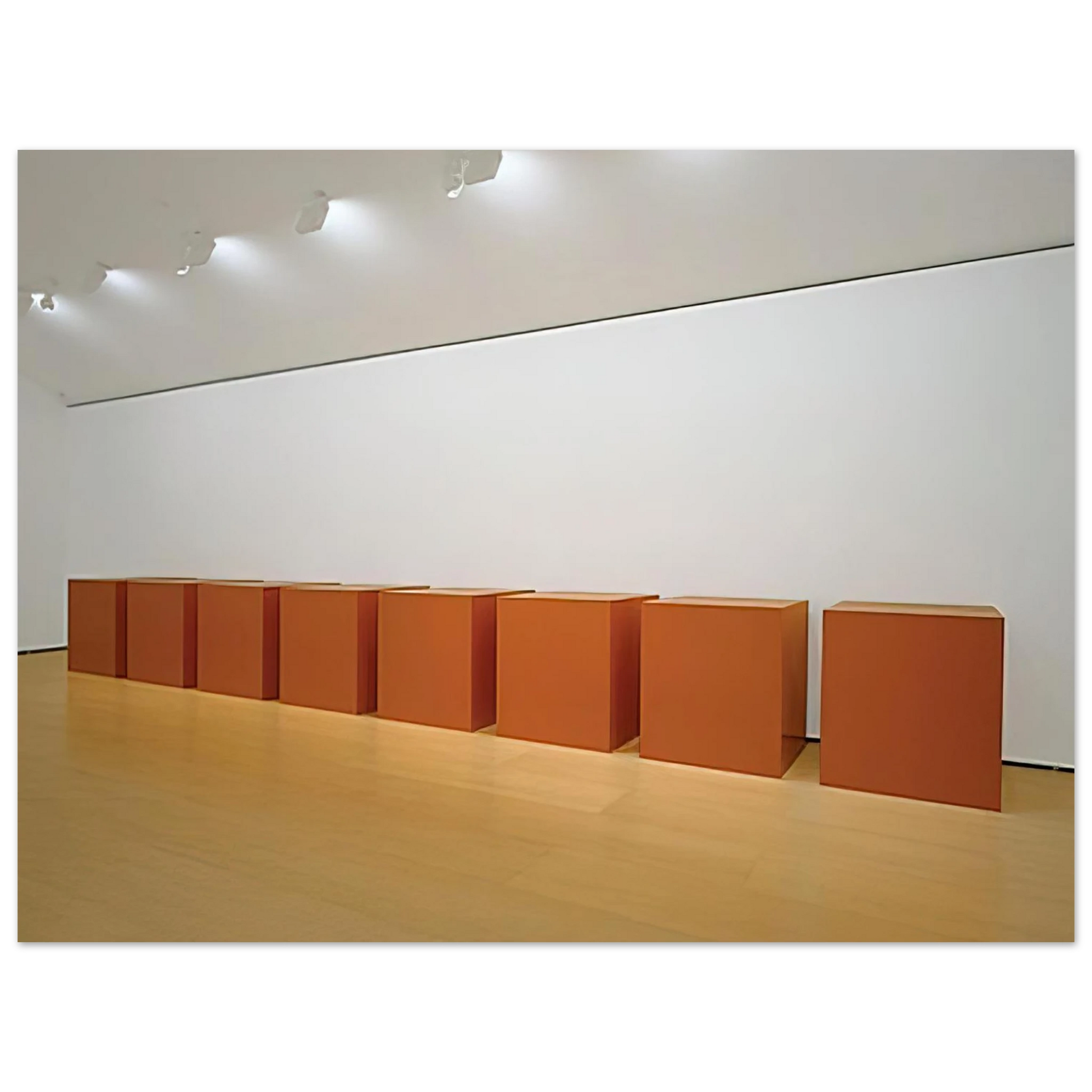 Donald Judd - Untitled - 1971 Fine Art Poster - Default Title
