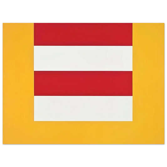 Karl Benjamin - #14 - 1965 Fine Art Poster - Default Title