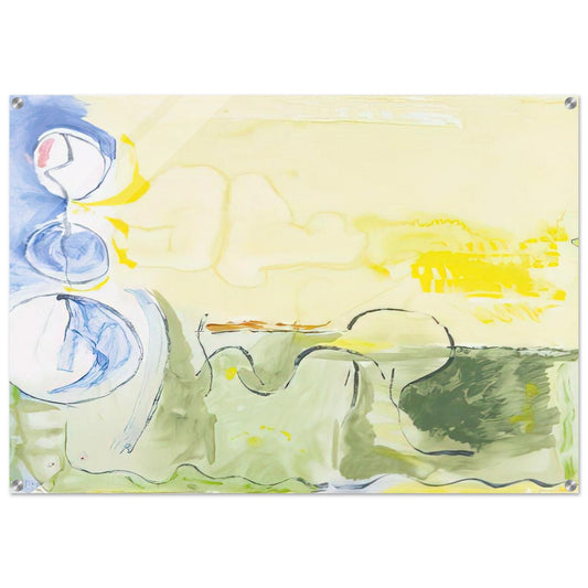 Flotilla - 2006 - Helen Frankenthaler Acrylic Print - 70x100 cm / 28x40″ inches | Helen Frankenthaler Wall Art | Helen Frankenthaler Prints