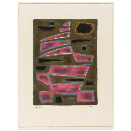 Alfred Manessier - Twilight - 1950 Fine Art Poster - Default Title