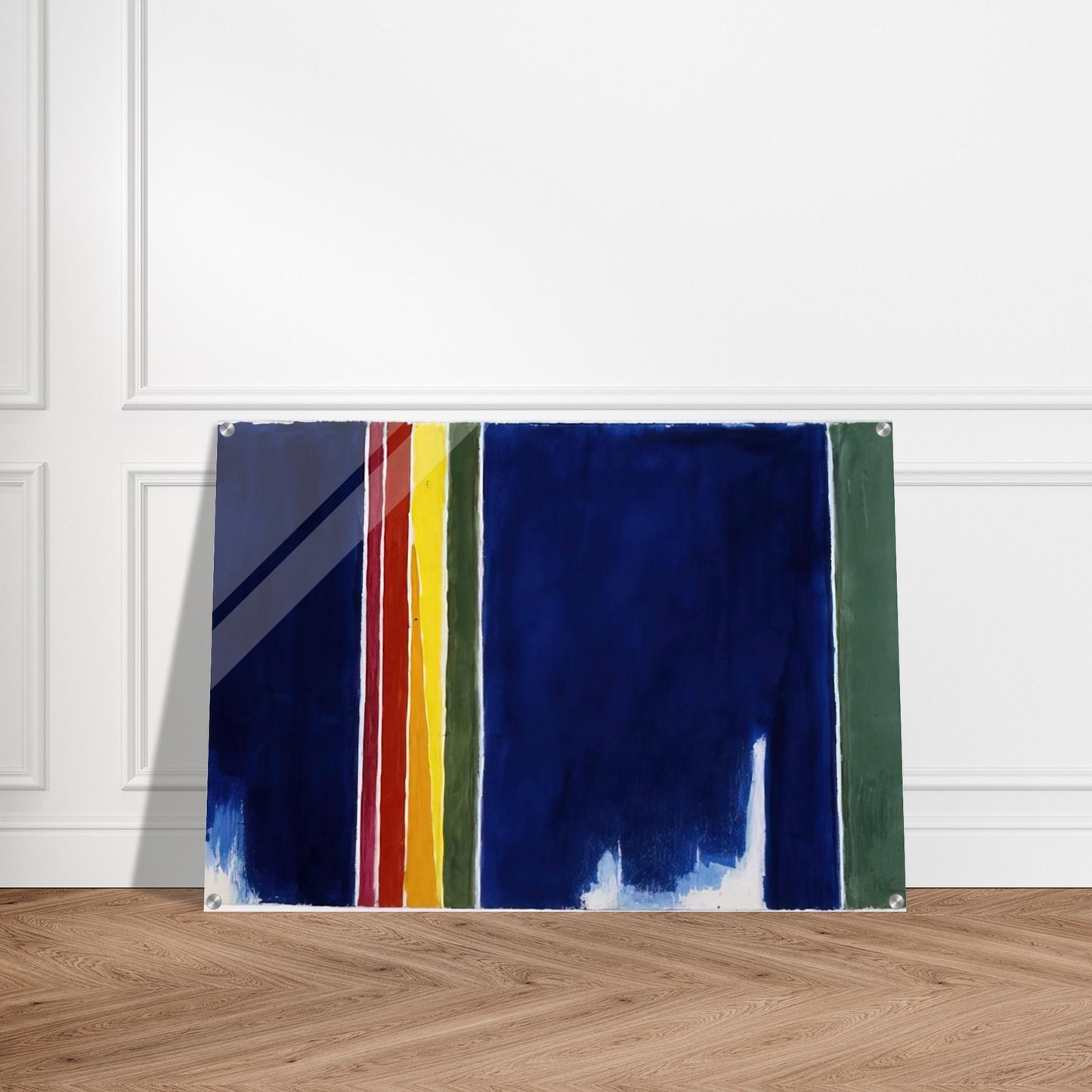 ATMOSPHERIC EFFECTS I 1970 - Alma Woodsey Thomas Acrylic Print - 70x100 cm / 28x40″ inches | Alma Woodsey Thomas Wall Art | Alma Woodsey Thomas Prints