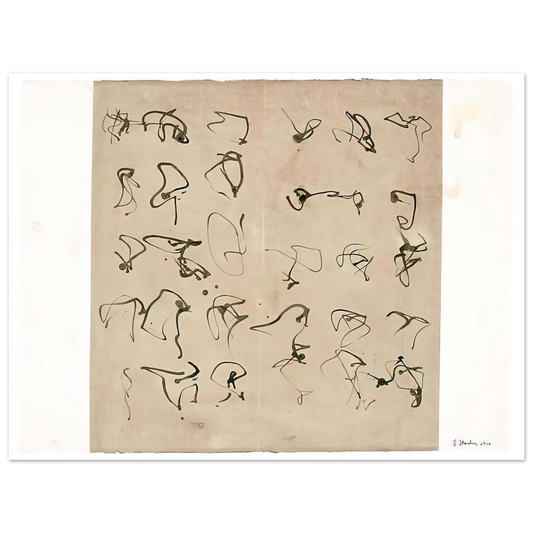 Brice Marden - Forgery - 2008 Fine Art Poster - Default Title