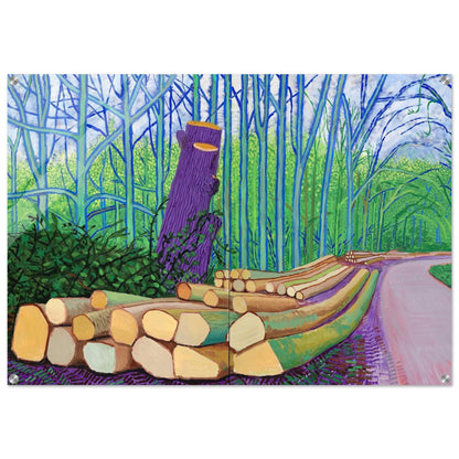 David Hockney - David Hockney Acrylic Print - 70x100 cm / 28x40″ inches | David Hockney Art | Artwork by David Hockney