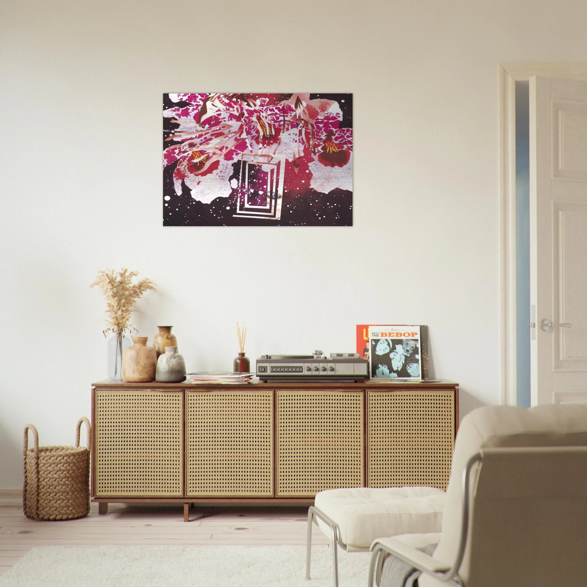 Time Door Time D'Or - James Rosenquist Brushed Aluminum Print - 70x100 cm / 28x40 inches | James Rosenquist Aluminum Print | James Rosenquist Prints