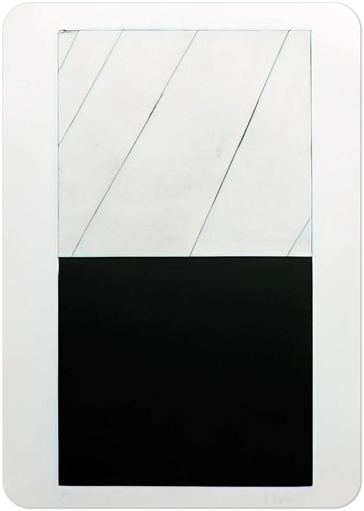 Adriatics A - 1973 By Brice Marden Pack of 10 Post Cards | Brice Marden Post Cards | A6 (10.5 x 14.8 cm) - 4.1 x 5.8 inches