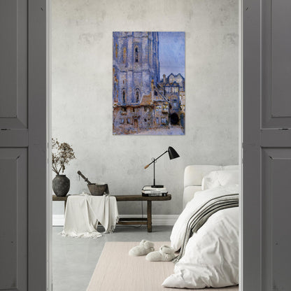 The Cour d'Albane - claude monet Brushed Aluminum Print - 70x100 cm / 28x40 inches | claude monet Aluminum Print | claude monet Prints