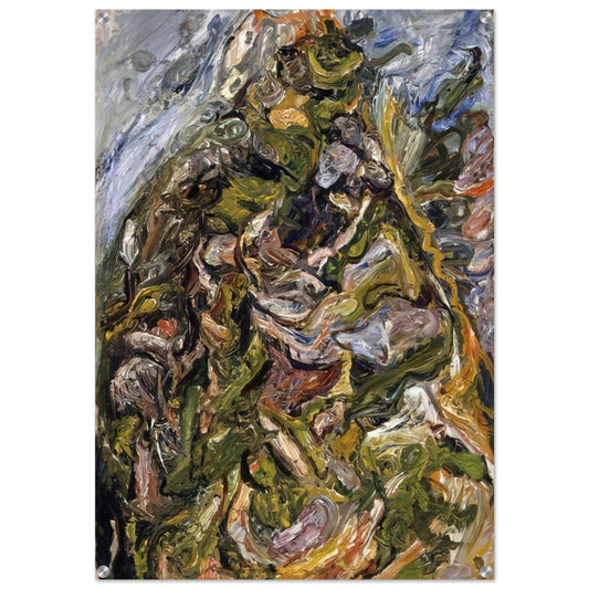 HILL AT CERET 1921 - Chaim Soutine Acrylic Print - 70x100 cm / 28x40″ inches