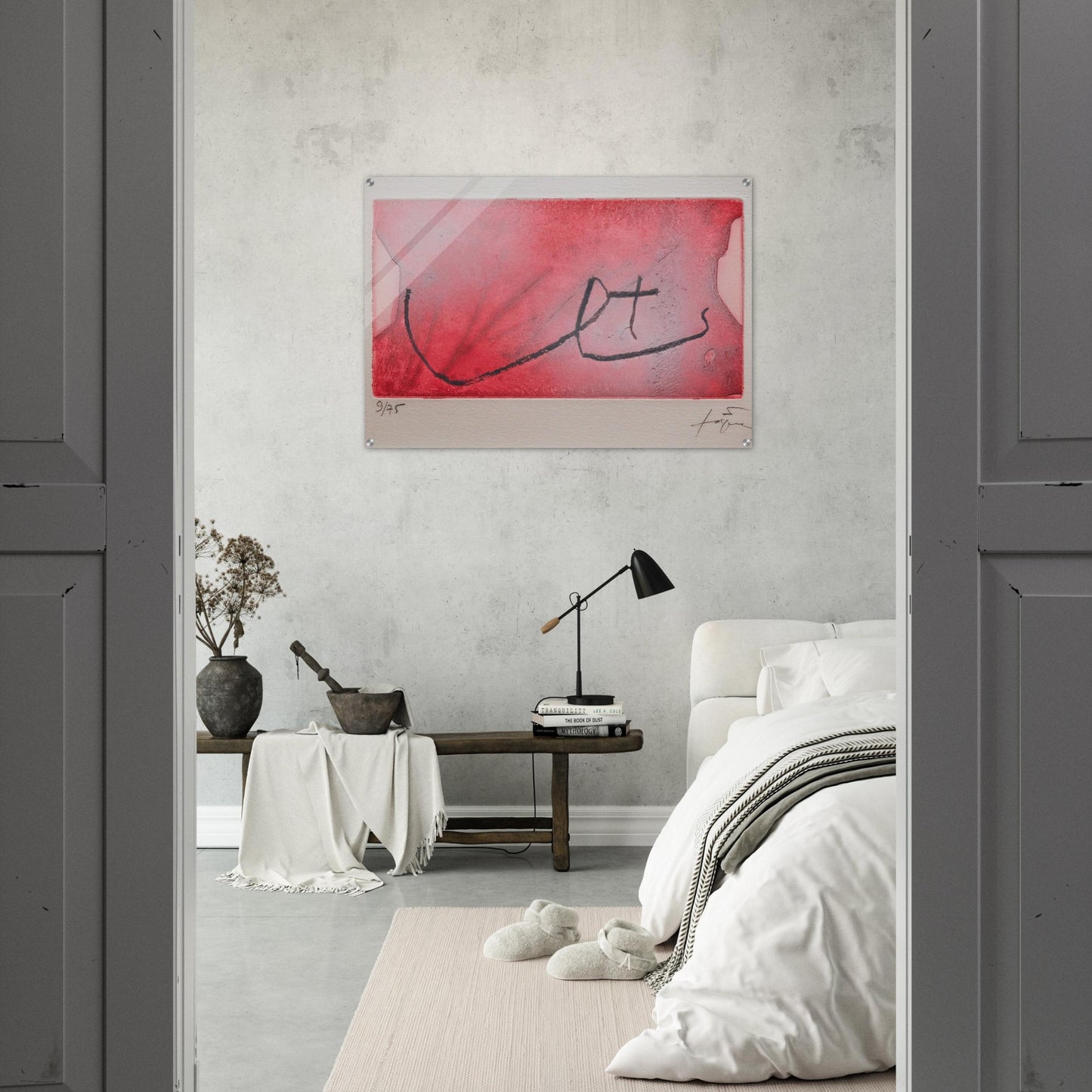 SEINS 1984 - Antoni Tapies Acrylic Print - 70x100 cm / 28x40″ inches | Antoni Tapies Wall Art | Antoni Tapies Prints